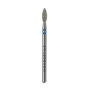 Freză diamantată WONDERFILE &bdquo;Flacără ascuțită DUO&rdquo; 2,7 mm, albastră WFDNF27B foto