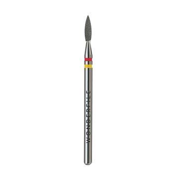 Freză diamantată WONDERFILE &bdquo;Flacără ascuțită DUO&rdquo; 2,1 mm, roșu-galbenă WFDNF21RY foto