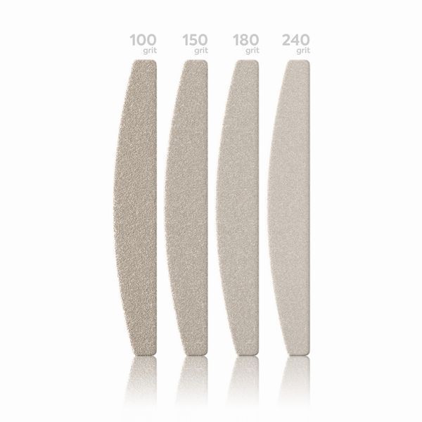Rezerve abrazive subțiri &bdquo;Semilună&rdquo; 162&times;24 mm, 100 grit, 50 buc WFG162/100 foto