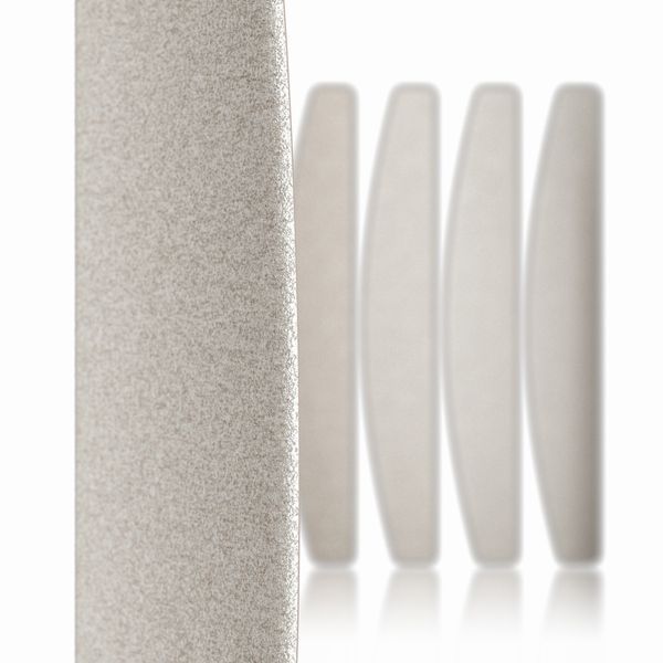 Rezerve abrazive subțiri &bdquo;Semilună&rdquo; 162&times;24 mm, 150 grit, 50 buc WFG162/150 foto