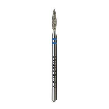 Freză diamantată WONDERFILE &bdquo;Flacără boantă DUO&rdquo; 2,5 mm, albastră WFDNBF25B foto