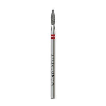 Freză diamantată WONDERFILE &bdquo;Flacără ascuțită DUO&rdquo; 1,8 mm, roșie WFDNF18R foto