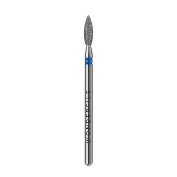 Freză diamantată WONDERFILE &bdquo;Flacără ascuțită DUO&rdquo; 2,5 mm, albastră WFDNF25B foto