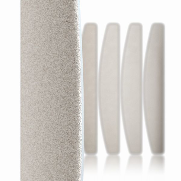 Rezerve pe bază moale &bdquo;Semilună&rdquo; 162&times;24 mm, 180 grit (50 buc) WFFB162/180 foto