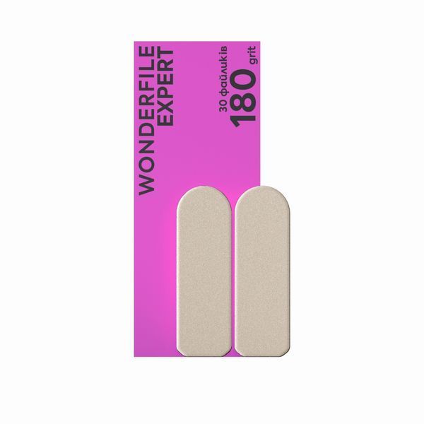 Rezerve abrazive pentru pila Wonderfile, 80 grit, 30 buc WFE80 foto